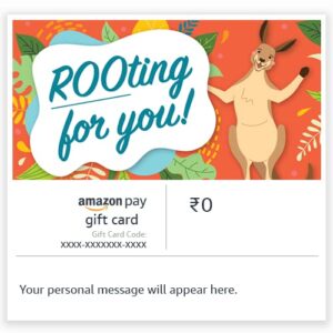 Amazon Pay eGift Card - We're Rooting for You Good Luck