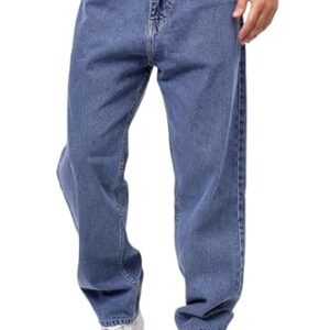 London Hills Men Jeans || Men Jeans Pants || Denim Jeans || Baggy Jeans for Men Light Blue |Fit type: Relaxed Fit