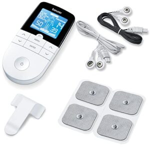 Beurer Pain Relief Products With Reliable German Technology (Digital TENS EMS EM49), White