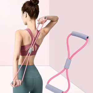 Wolpin Resistance Band for Workout Back Set Exercise & Stretching Pull Up Bands for Home Exercise Bands Gym Men & Women Yoga Resistance Tube Loop Bands Toning Bands Kit, Thermoplastic Elastomer (TPE)