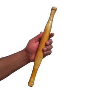 Swaadishta Wooden Belan - 14 inch | Rolling pin for Chapati/roti | chapati Roller for Home & Kitchen