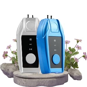 LOCUS Wearable Air Purifier | Portable Neck Air Cleaner with 120h Battery | Releases 20 Million Negative Ions/cm³ | C-Type Charging | HEPA Nano Tech | PM2.5, Dust, Odor & Virus Protection (Silver)