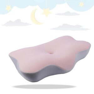 PRIME PICK Spine Soothie Memory Foam Orthopedic Pillow Neck Protection Slow Rebound Pillows Health Care Slow Rebound Neck Pillows for Side, Back & Stomach Sleepers