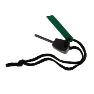 Generic Pocket Camping Magnesium Flint Fire Striker Starter Emergency Kit Black | Outdoor Sports | Camping & Hiking | Emergency Gear | Fire Starters