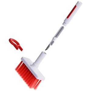 BRIGHTZONE 5-in-1 Multi-Function Laptop Cleaning Brush/Keyboard Cleaning kit/Gadget Cleaning kit Gap Duster Key-Cap Puller for Laptop, Keyboard and Earphones(Multi Colour)