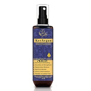 Just Peachy Leave-in Hair Conditioner Mist For Women | Keratin, Argan Oil & Vitamin E | Shining, Detangling & Strengthen Hair | 200ml