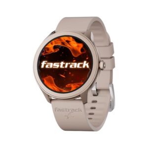 Fastrack Limitless FR1 Smartwatch with 1.39" Super UltraVU Display|Highest 360*360 Pixel Resolution|SingleSync BT Calling|Advanced Multisport Modes|Auto Stress & Mood Monitor|Passcode Protection & SOS