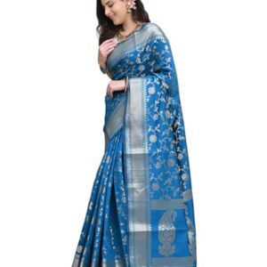 Yashika Women's Fancy Banarasi Kanjivaram Art Silk Regular wear Saree
