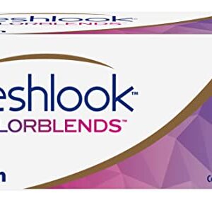 ALCON Freshlook Colorblends - Monthly Color Contact Lenses (-00.00, Pure Hazel, Pack of 2)