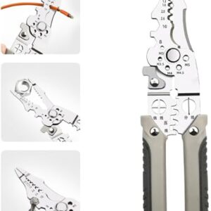 ARABELLA RETAIL 2024 New Arrival Multifunctional Wire Stripper Crimper Cable Cutter Pliers, Professional Wire Stripping Tool, Wire Stripper for Electrical Cable cutter tool (2024 wire Strippers)