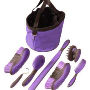 Tough 1 Great Grip Grooming Package (8-Piece), Purple