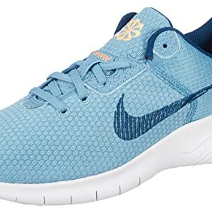 Nike Men's Flex Experience Rn 11 Nn-Cerulean/Valerian Running Shoe Blue-Peach Cream-White-Dd9284-401-10Uk