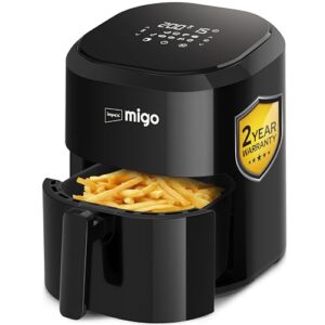 Impex Digital Air Fryer 10 in 1 | 1200 W Oil-free Cooking | 4.5 L Instant Electric Air Fryer for Home Auto Cut Off, Fry, Grill, Roast, Steam, and Bake | 2 Years Warranty