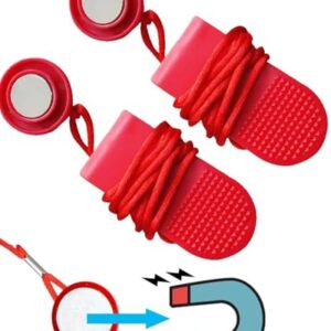 2PCS Treadmill Magnet Safety Key, Treadmill Safety Key, Universal Fit for Most Treadmills, Set of Two Red Safety Keys, Enhanced Gym and Home Fitness Safety, Compact and Lightweight Design for Easy Use