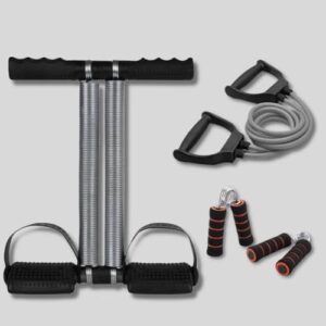 Ab Exerciser,Gym - Multipurpose Fitness Equipment for Men and Women Fitness Combo of Tummy Trimmer, t.Tube with Hand Grip
