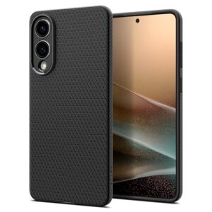 Spigen Liquid Air for Samsung Galaxy S25 Edge Case, Galaxy S25 Edge Back Cover (2025) - Matte Black