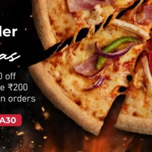 🍕 Domino’s Offer: Get ₹30 OFF + Free Delivery on Pizza Orders!