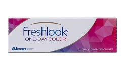 ALCON Freshlook Powerless One-Day Color Contact Lens-10 Lens (Blue)