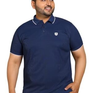 ELYYORK Men's Short Sleeve Solid T-Shirt|CB-T-SHIRT-12 * 3XL Blue