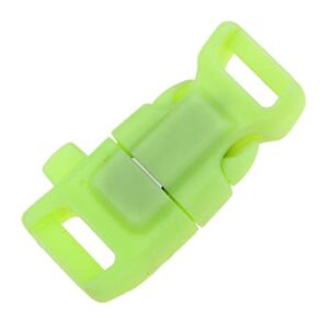 THE STYLE SUTRA Plastic Side Release Buckle Whistle Compass Flint Fire Starter Fluorescent