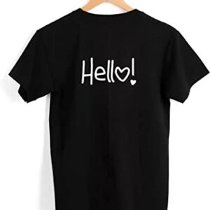 Men's Printed Regular Fit T-Shirt T98 Black