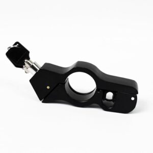 VIRTORO Universal Motorcycle & Scooter Handlebar Grip Lock – Throttle + Brake Security Lock, Waterproof & Rustproof Alloy, Fits 22–38 mm Grips