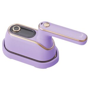 Enakshi (Label) Creations Handheld Steamer Clothing Steamers Travel Steamer Iron for Shirt Dress Hotel Purple|Home Decor|Figurines