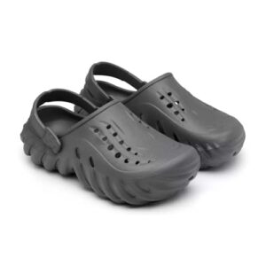 BERSACHE Lightweight Stylish Sandal with Sole for Men (Grey)