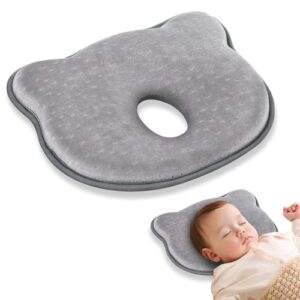 araami Memory-Foam-Pillow-for-Neck-Pain-Cervical-Contour-Memory-Foam-Pillow-Orthopedic-Pillow-for-Neck-Pain-Orthopedic-Contour (Ergonomic, Travel Size) (Mickey Grey)