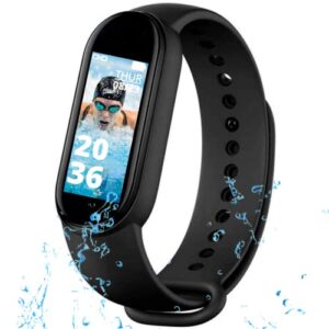 Drumstone (Exclusively 𝟭𝟬+𝟱 Year Warranty) Smart Fitness Band M10 Lite Band Bracelet/Fitband, Heart Rate Monitor Sensor OLED Bluetooth Wristband Waterproof Sports Health Activity Tracker Watch For All Boys/Girls