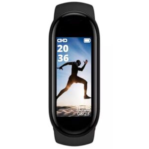 Drumstone M8 Band Bracelet/Fitband with Heart Rate Monitor, OLED Display, and Bluetooth Connectivity – The Waterproof Sports Health Activity Tracker Watch for Men and Women
