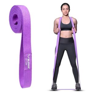 SLOVIC Long Fabric Resistance Bands [36 Kgs] Resistance Band for Pull up | Exercise Bands for Workout | Gym Equipment for Home Workout for Men & Women | Resistance Band Set for Thighs, Abs, Stretching