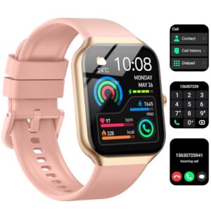 Smart Watch for Women Men (Answer/Make Call), 1.96"HD Smartwatch with Heart Rate/Sleep Monitor/Pedometer, 113+ Sports 2025 New Fitness Tracker, IP68 Waterproof Activity Tracker for Android iOS