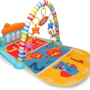 Kick and Play Multi-Function ABS High Grade Plastic Piano Baby Gym and Fitness Rack for Toddlers & Baby Kids
