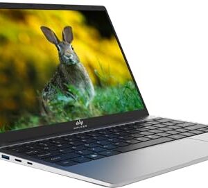 Walker Best Student &Office Work Laptop|Thin & Light|14.1" 1920 * 1080 Resolution FHD IPS Display |4GB RAM,128GB SSD|Celeron Processor N4020 (Gemini Lake)| Windows 11 Home | Silver