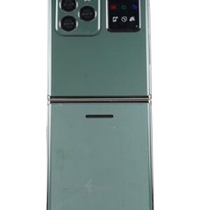 Foneme All-New FLIP Dual Sim |Keypad Mobile| with 2.4" Big Display |Flip|Fold|BT Dialer| Voice Changer |Auto Call Recording|Long Lasting Battery| FM|Camera|Feature Phone| Green