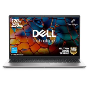 Dell 15, Intel Core i3 13th Gen - 1305U, 8GB DDR4 RAM, 512GB SSD, FHD 15.6"/39.62 cm, Windows 11, MSO'21, Titan Grey, 1.69kg, 120Hz 250 nits Display, 15 Month McAfee, Thin & Light Laptop