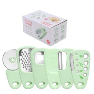 DLEST Kitchen Gadgets Set - Space Saving Kitchen Gadgets - Camper Gifts - RV Gifts - 6 Piece Kitchen Gadgets and Tools - RV Kitchen Accessories - Motorhome Accessories - RV Gadgets
