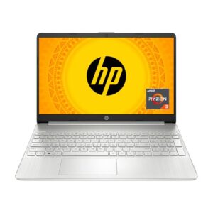 HP Laptop 15s, AMD Ryzen 3 5300U, 15.6-inch (39.6 cm), FHD, 8GB DDR4, 512GB SSD, AMD Radeon Graphics, Thin & Light, Dual Speakers (Win 11, MSO 2021, Silver, 1.69 kg), eq2212AU