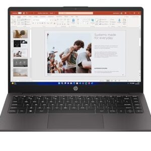 HP 245 Notebook, AMD Ryzen 5 7520U, 8GB DDR4, 512GB SSD, 14-inch(35.6cm),Anti-Glare, HD Laptop, AMD Radeon Graphics, (DOS, Silver,1.36kg) G10