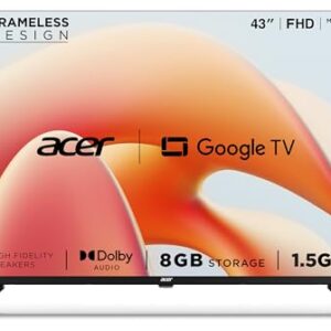 acer 109 cm (43 inches) G Plus Series Full HD LED Smart Google TV AR43FDGGR2841AD