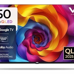 VW 127 cm (50 inches) Pro Series 4K Ultra HD Smart QLED Google TV VW50GQ1