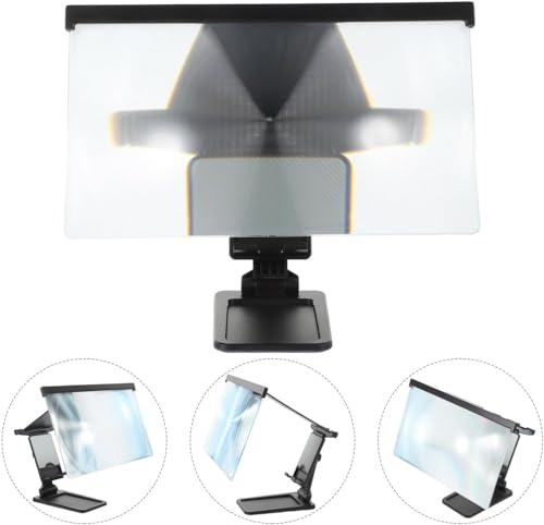Drumstone (๐ฑ ๐ฌ๐ฒ๐ฎ๐ฟ๐ ๐ช๐ฎ๐ฟ๐ฟ๐ฎ๐ป๐๐) 12-Inch 3D Phone Screen Magnifier with Adjustable Stand, HD Lens, Foldable Design ๐๐ข๐๐ญ ๐๐จ๐ซ ๐๐ข๐ฐ๐๐ฅ๐ข, ๐๐๐๐ซ-๐๐ง๐ & ๐๐ฅ๐ฅ ๐๐๐๐๐ฌ๐ข๐จ๐ง๐ฌ - Image 3