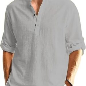 EDINWOLF Men Cotton Kurta (Grey) - M