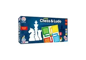 Chess & Ludo Board Game | Classic Family Strategy & Fun for Kids & Adults | Portable Travel Game Set, Durable & Multicolor Perfect for Gifting-Birthday,Diwali,Christmas,New Year