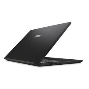 MSI Modern 15, Intel 12th Gen. i3-1215U, 40CM FHD 60Hz Laptop (16GB/512GB NVMe SSD/Windows 11 Home/Intel UHD Graphics/Classic Black/1.7Kg), B12M-612IN