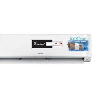 Hitachi 1.5 Ton Class 5 Star, ice Clean, Xpandable+, Inverter Split AC (100% Copper, Dust Filter, 5400FXL RAS.G518PCBIBF, White)