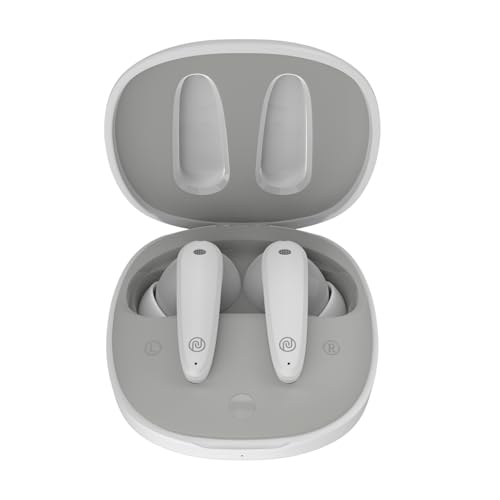 Noise Buds VS404 in Ear Truly Wireless Earbuds with 50H of Playtime,3 EQ Modes, Quad Mic with ENC, Instacharge(10 Min=200 Min),10mm Driver, BT v5.3 (Snow White)