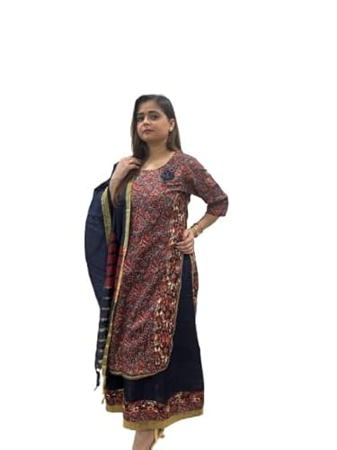 Elegant Stylish Designer Dress with Dupatta and Leggings Set, Modern Traditional Outfit for Women, Perfect for Parties and Festivals (IN, Alpha, M, Regular, multicolor)