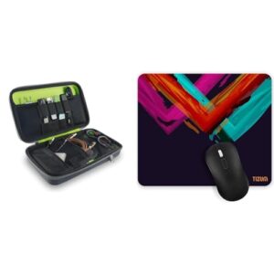 tizum EVA Universal Electronic Travel Tech Gadgets & Accessories Organizer Multipurpose Protective P